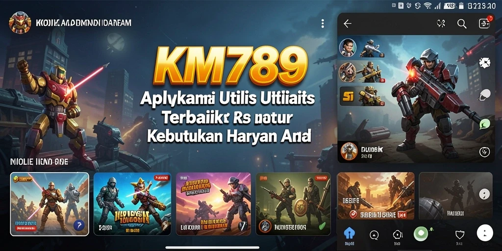 Tampilan antarmuka KM789 yang menarik dan fungsional.
