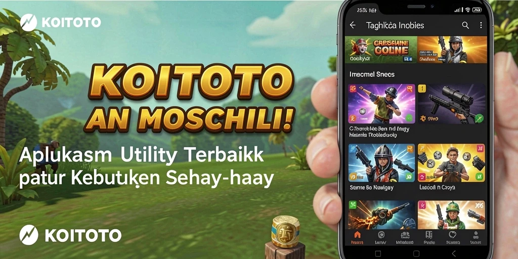 Tampilan antarmuka KOITOTO yang intuitif dan menarik.