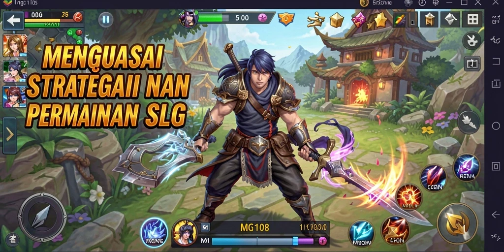Screenshot gameplay MG108 yang menampilkan strategi mendalam dan dinamika permainan.