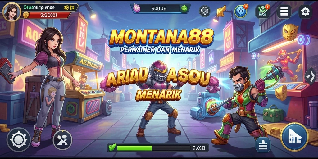 Screenshot gameplay MONTANA88 menampilkan aksi seru dan tantangan yang menarik.