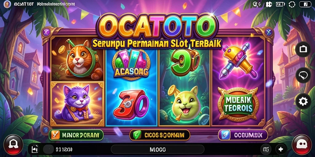 Gameplay menarik dengan berbagai tema slot yang seru.