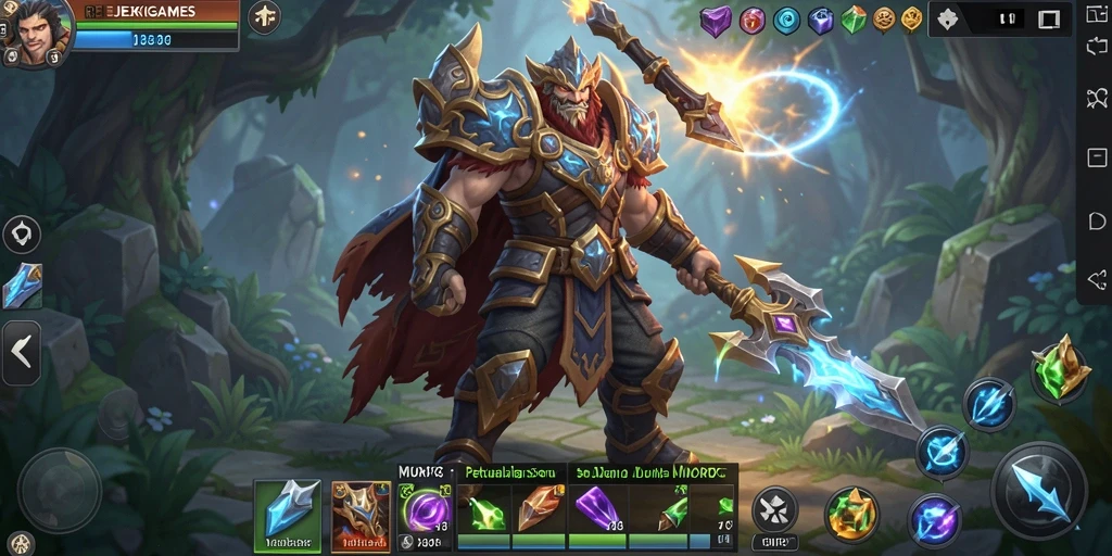 Screenshot aksi seru dalam dunia MMORPG REJEKIGAMES.
