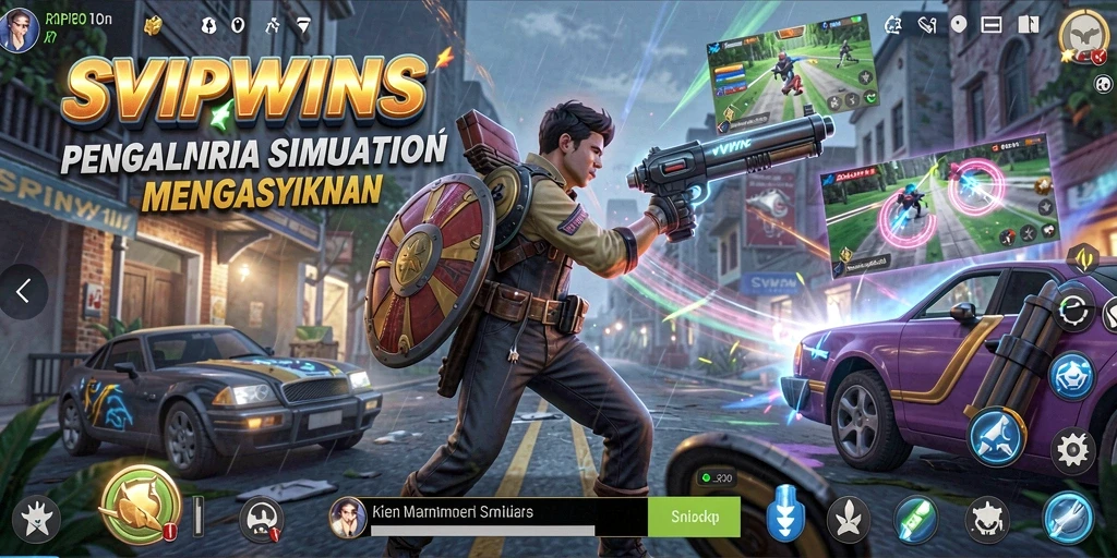 Tampilan gameplay menarik dari SVIPWINS dengan elemen Simulation yang menawan.