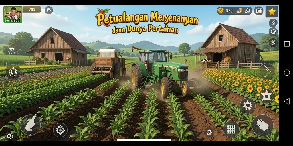 Tangkap momen seru dalam permainan pertanian yang menakjubkan.