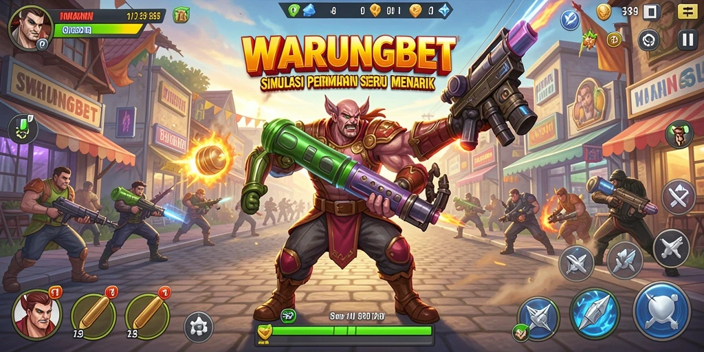 Tampilan gameplay menarik dalam <strong>WARUNGBET</strong> yang menampilkan aksi nyata.