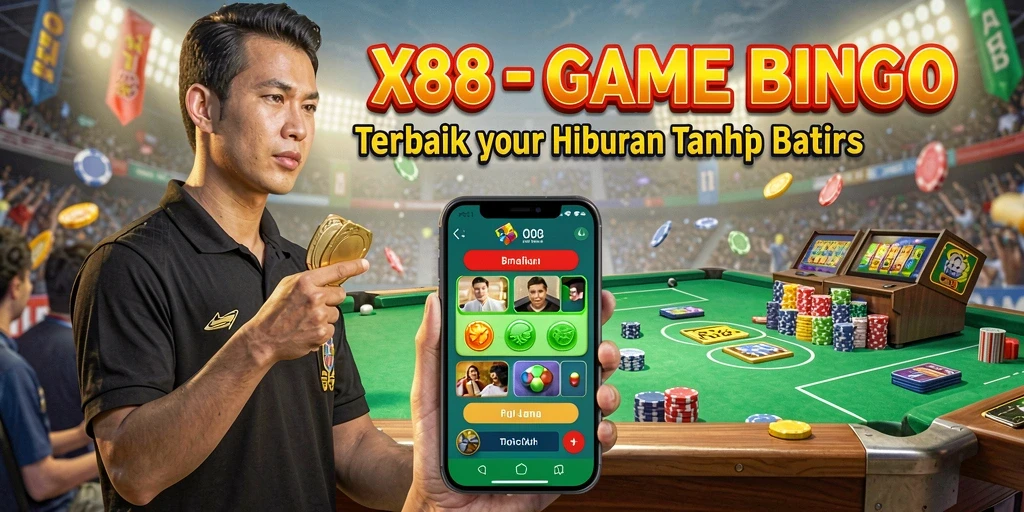 Tampilan gameplay Bingo yang seru dan menarik dari X88.